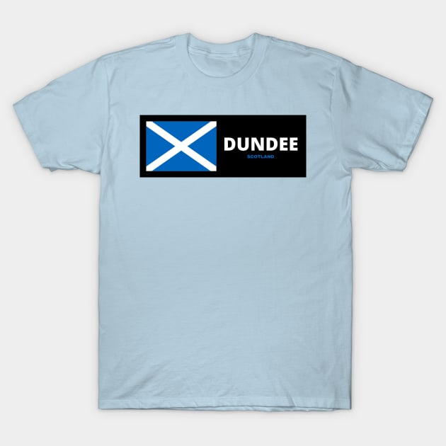 Dundee City with Scottish Flag T-Shirt by aybe7elf